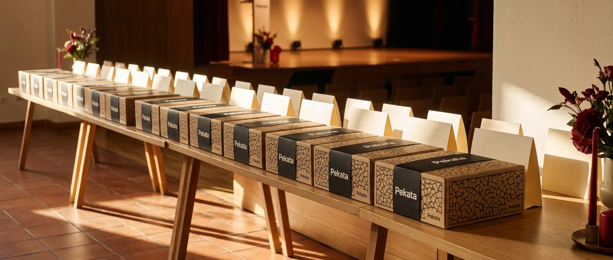 Cadeaux pour événements d'entreprise, congrès et salons