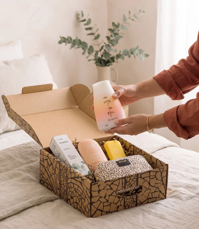 Coffret bien-être et soin personnel